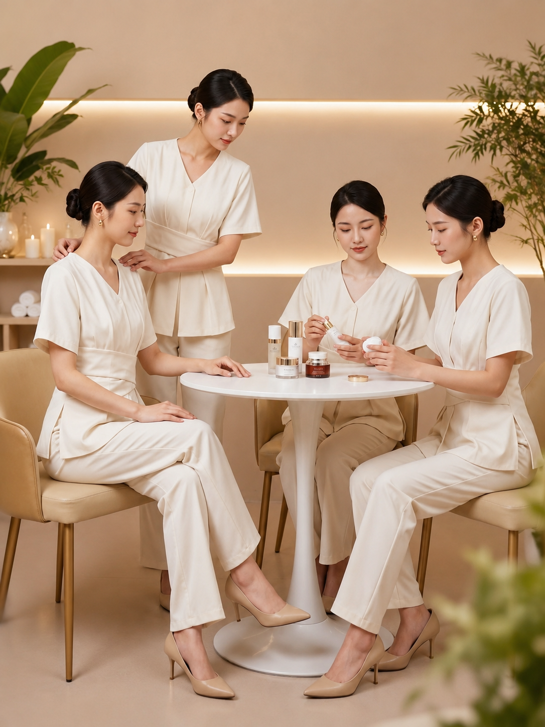 Hot oil Massage